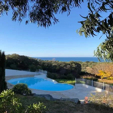 Capra Scorsa, Maison Avec Privatif Face Lozari, Ile Rousse 펜션 *