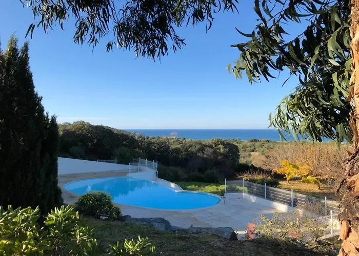 Capra Scorsa, Maison Avec Privatif Face Lozari, Ile Rousse 펜션 *